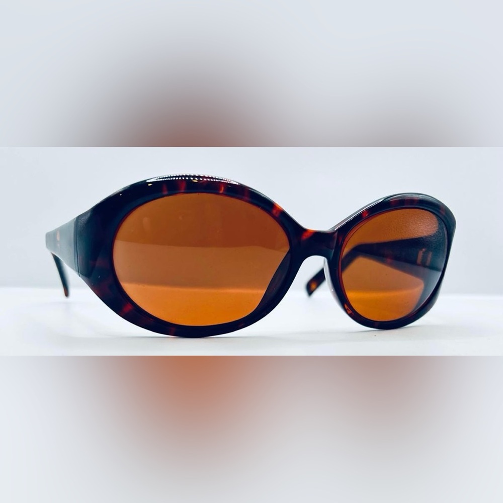 Joan Collins 9992 Tortoise Oval Sunglasses Frames Only
